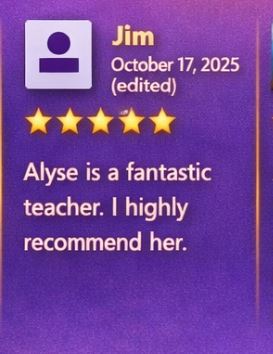 alyse teach french student review