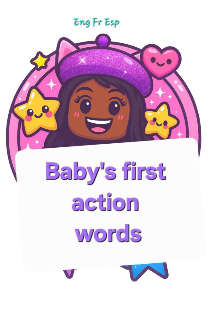 baby first action words