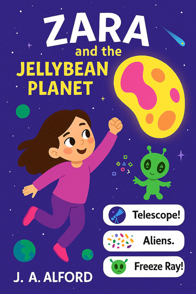 zara and the jelly bean planet